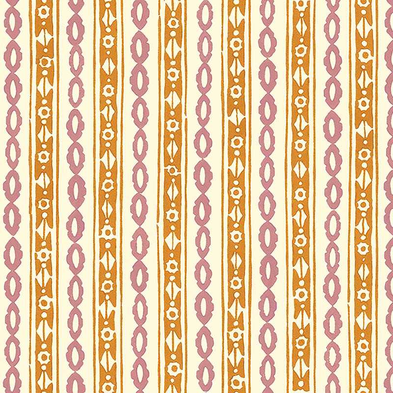 Galbraith & Paul Ribbon Orange Wallpaper Sample