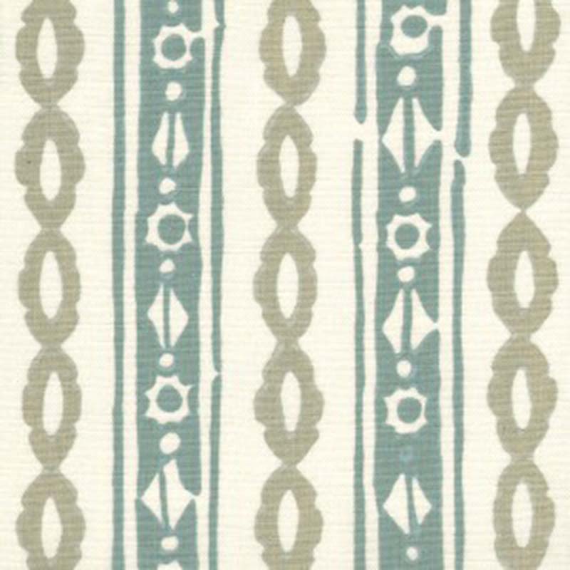 Galbraith & Paul Ribbon Robin's Egg Fabric Sample