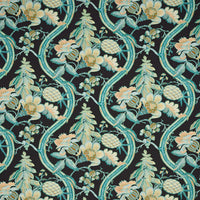 Braquenie A La Table Du Roi Noir Fabric B7643004