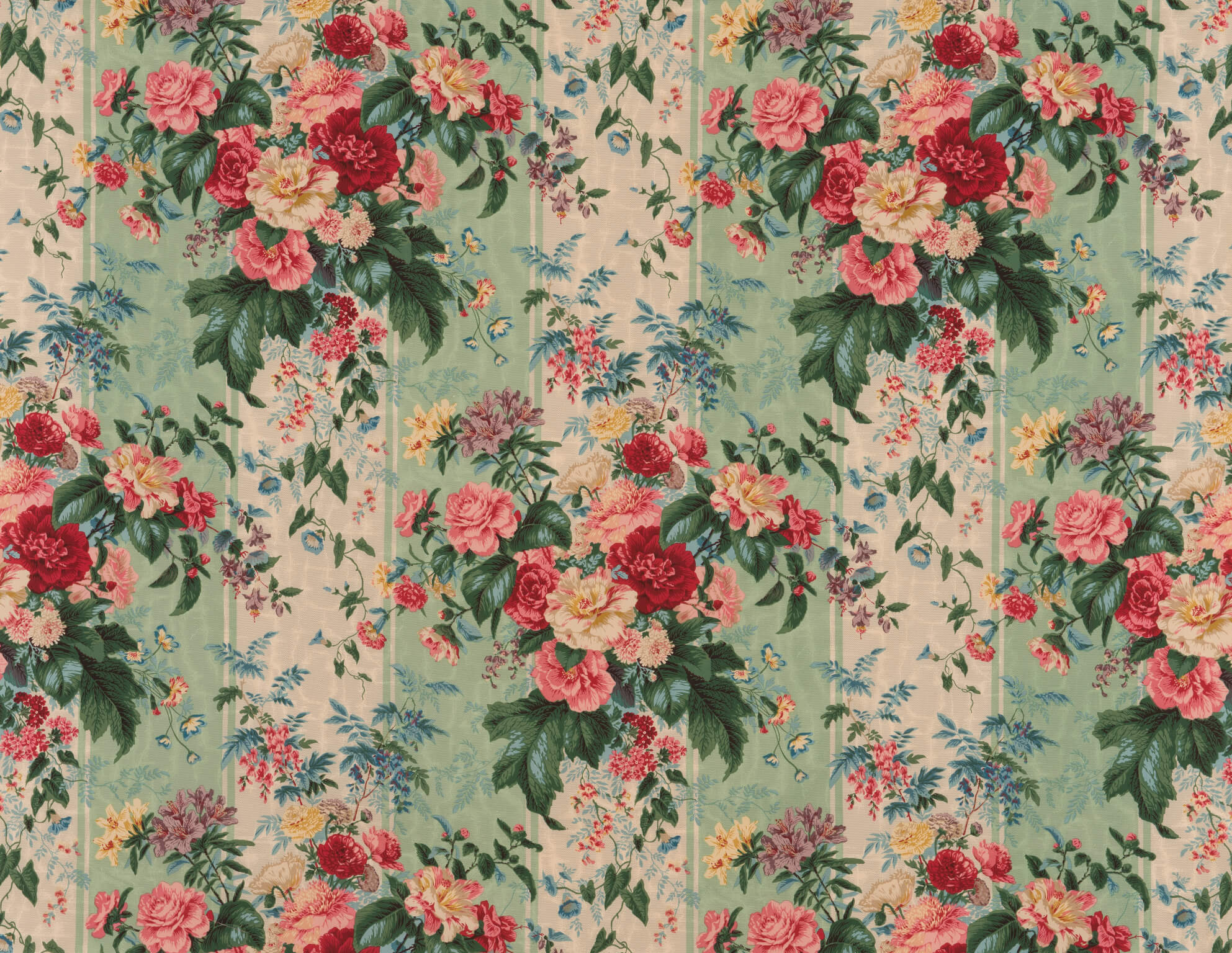 Le Manach Mortefontaine Vert Fabric Sample L4238002