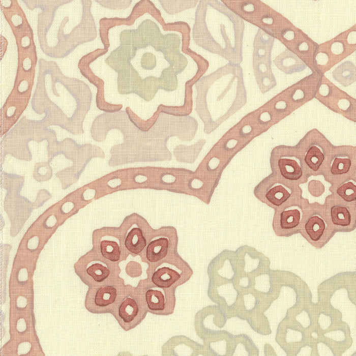 Galbraith & Paul Seville Medallion Blush Fabric Sample