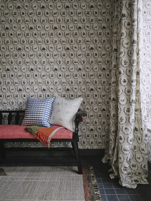 Christopher Farr Set The Scene Moss Wallpaper