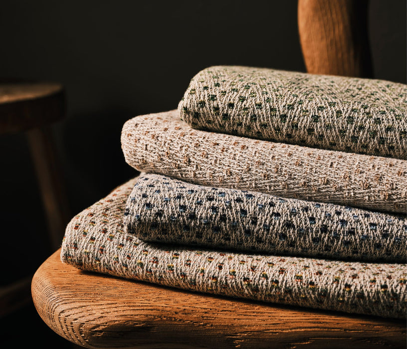 Osborne & Little Sonata Forest / Straw Fabric Sample F8064-02