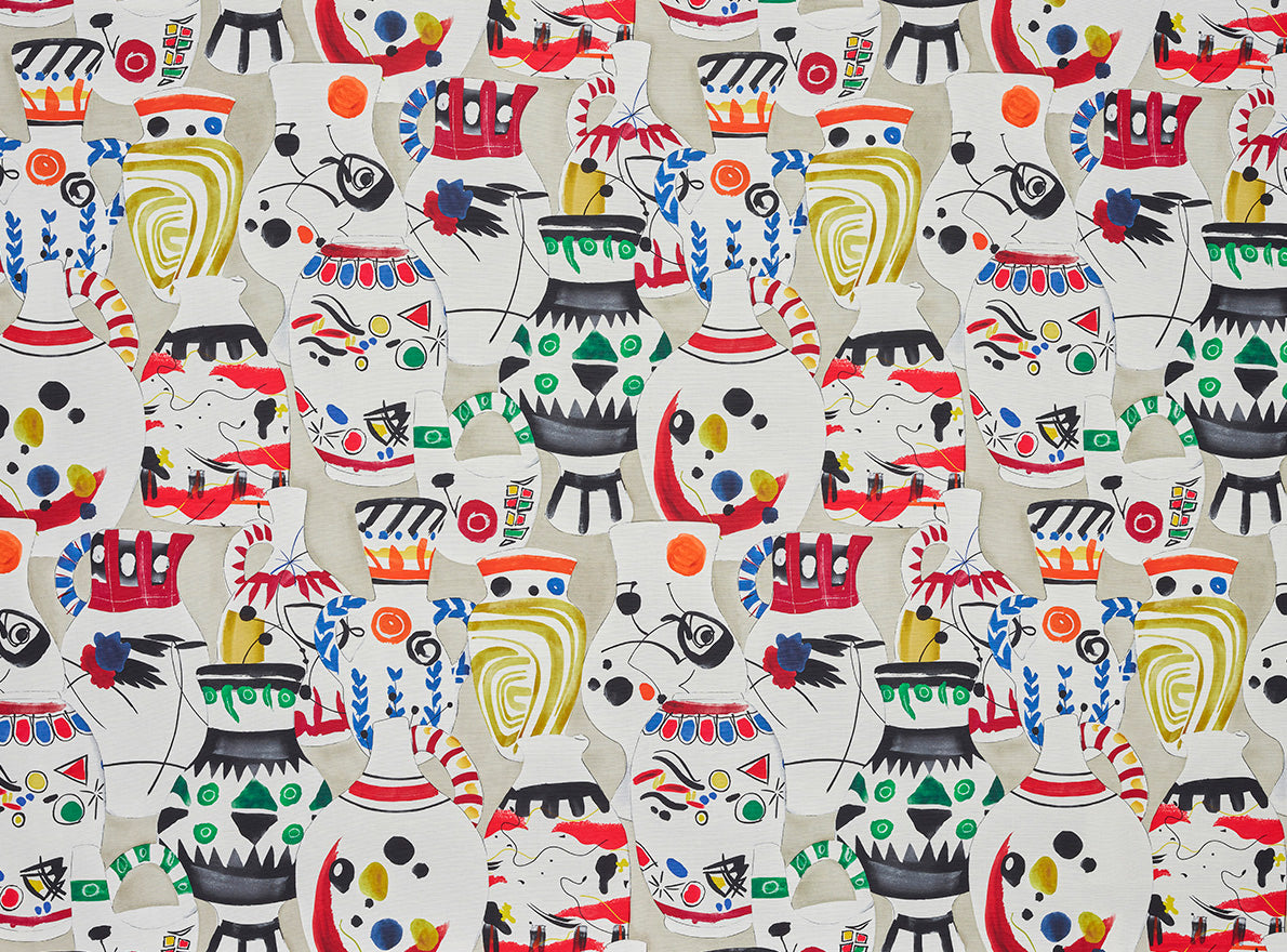 Pierre Frey Vence Multicolore Fabric F3545001