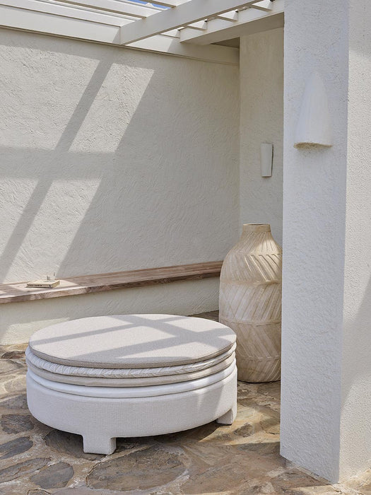 Pierre Frey Sablot Ecru Fabric Sample F3403001