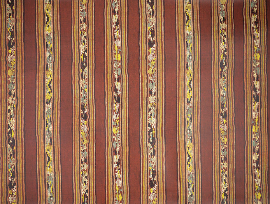 Pierre Frey Angara Piment Wallpaper Sample FP121003