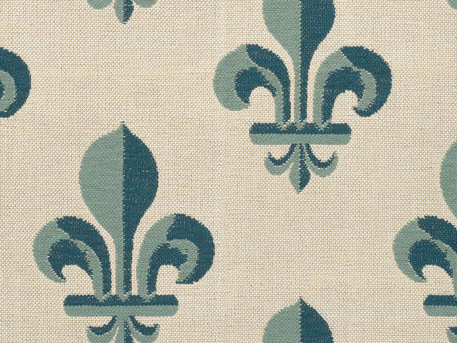 Le Manach Fleur De Lys Fabric Sample L4168_FLEUR_DE_LYS_B31_B65_FE