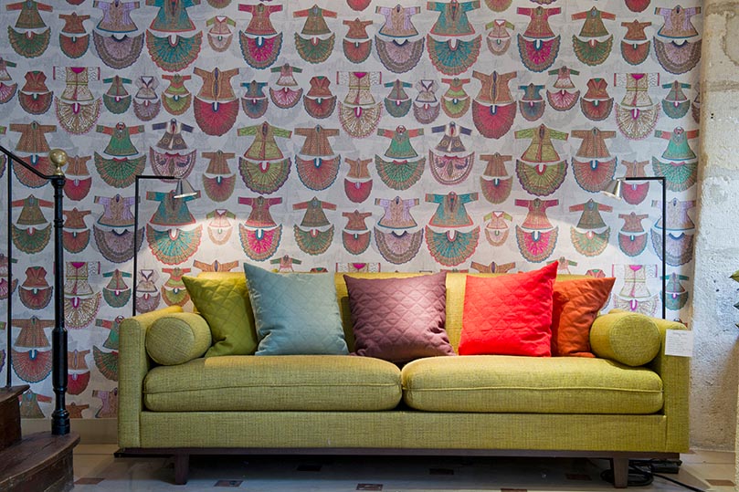 Pierre Frey Trinidad Creme Fabric Sample F2950001