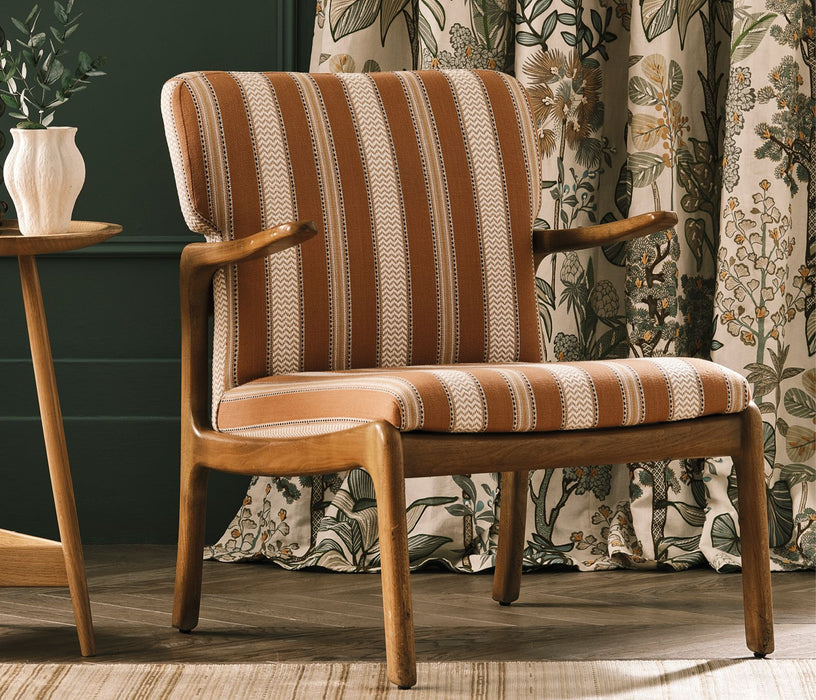 Osborne & Little Tanaro Copper Fabric F8112-04