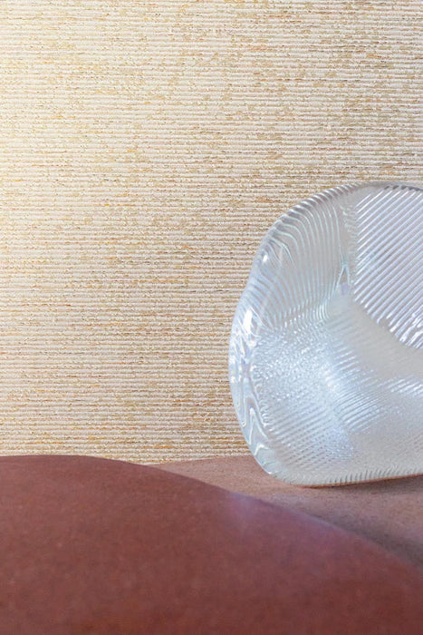 Pierre Frey Aiden Sable Wallpaper Sample FP037001