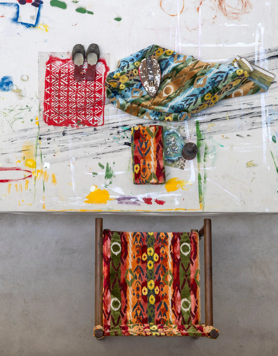 Pierre Frey Macao Aquatique Fabric F4121002