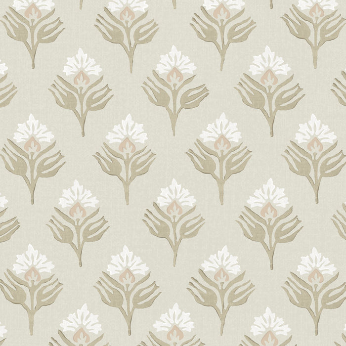 Galbraith & Paul Thistle Latte Wallpaper