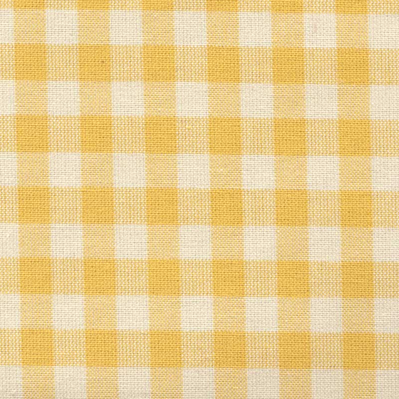 Marvic Textiles Toile Carreaux Yellow Fabric Sample 6138-3