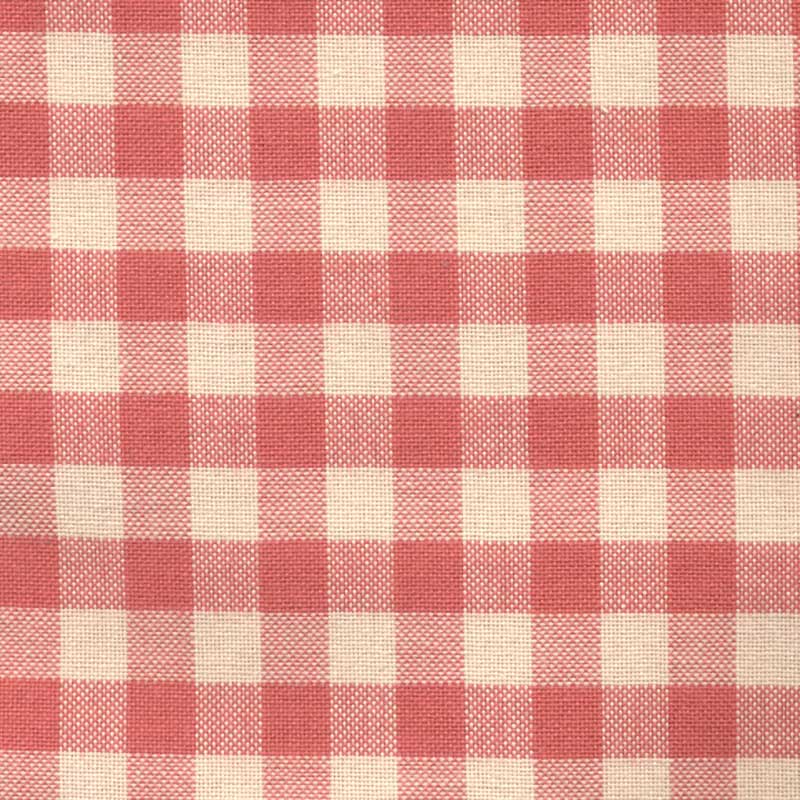 Marvic Textiles Toile Carreaux Red Fabric Sample 6138-4
