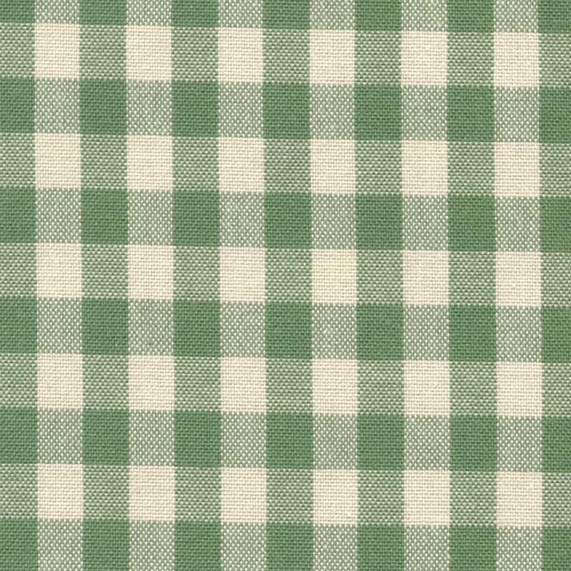 Marvic Textiles Toile Carreaux Green Fabric Sample 6138-5
