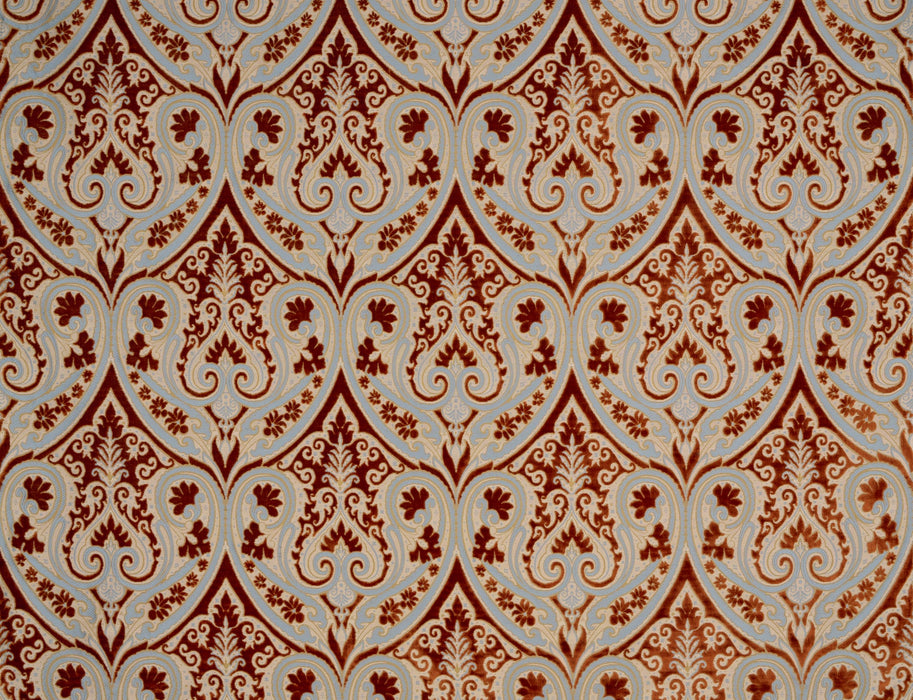 Fadini Borghi Toscana Perla Corallo Fabric Sample I6653001
