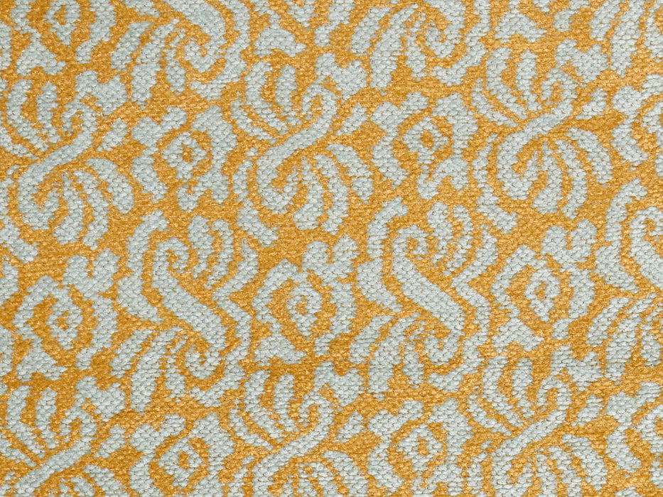 Le Manach Bourbon Fabric Sample L4602_BOURBON_C537_C515_VERSO