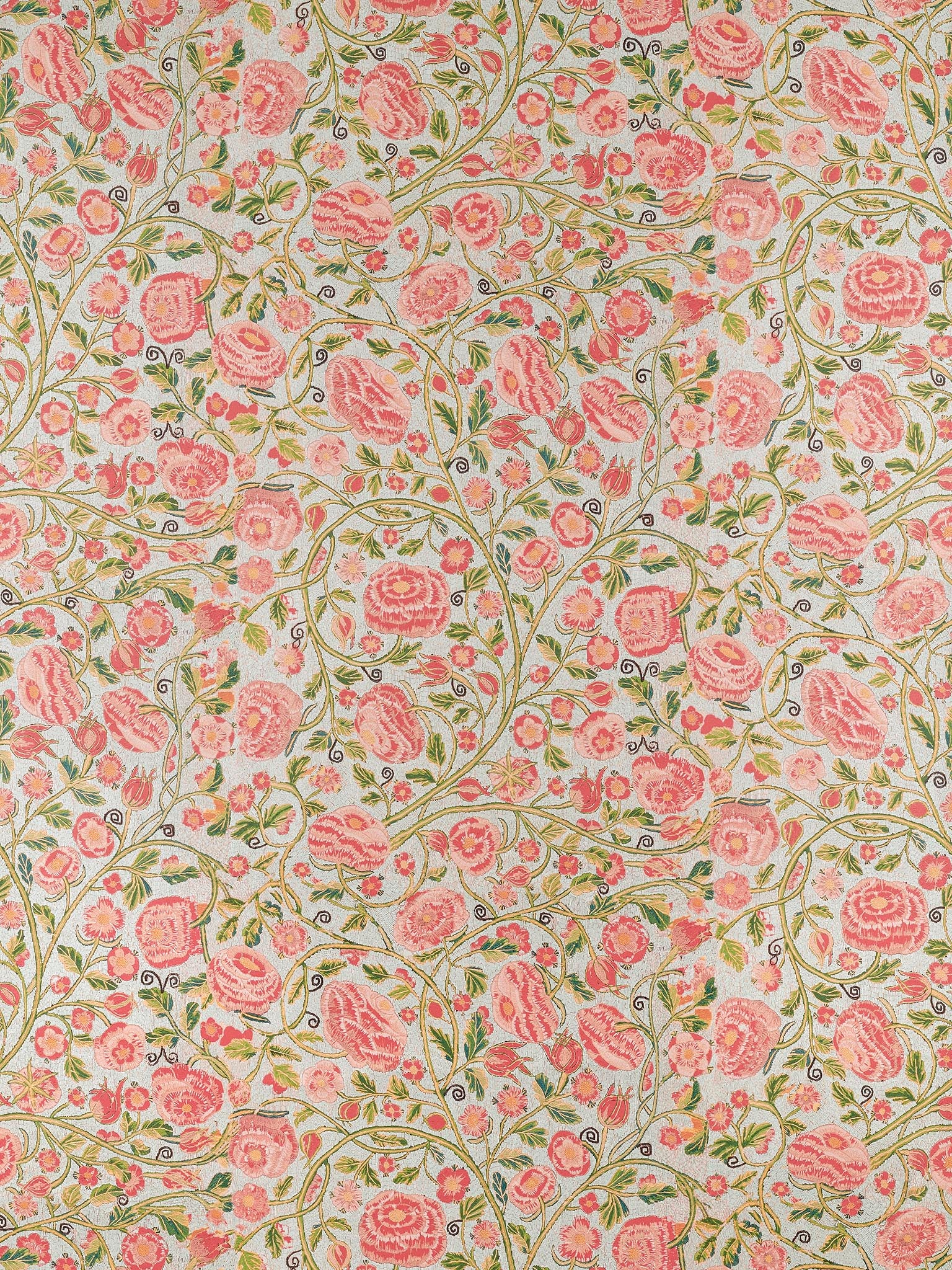 Pierre Frey Pavlova Rose Wallpaper Sample FP877002