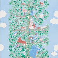 Pierre Frey Chat Perche Multicolore Wallpaper FP825001