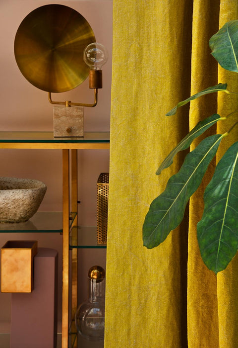 Boussac Candy Kaki Fabric Sample O7940011