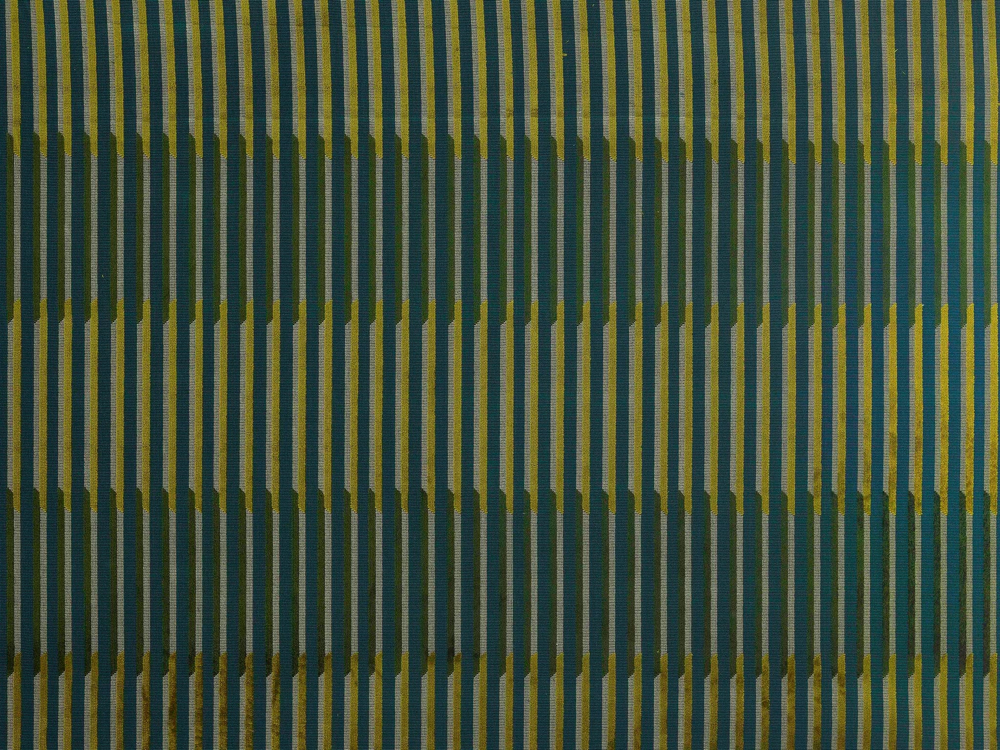 Pierre Frey Velvet Lines Foret Fabric Sample F3551005