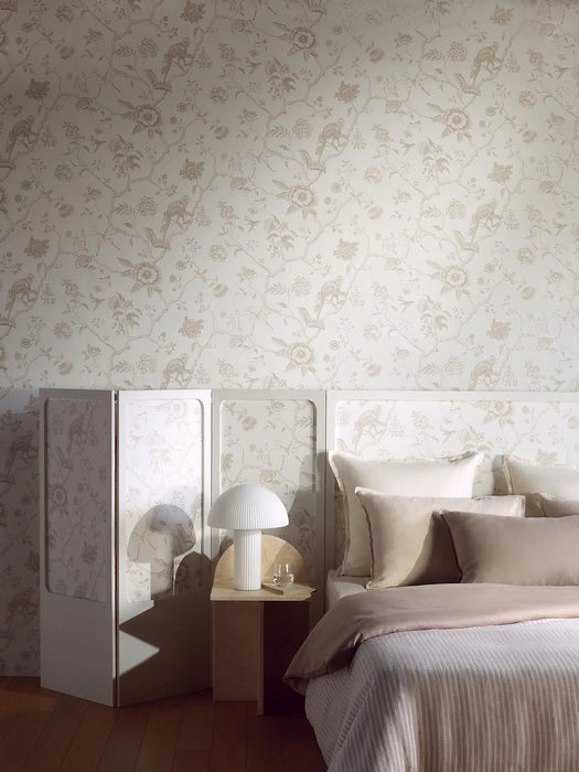 Pierre Frey Jardin De Paradis Coquille Wallpaper FP327005