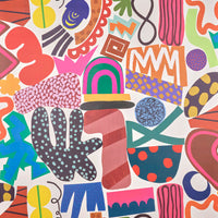 Pierre Frey Emily Multicolore Wallpaper FP999001