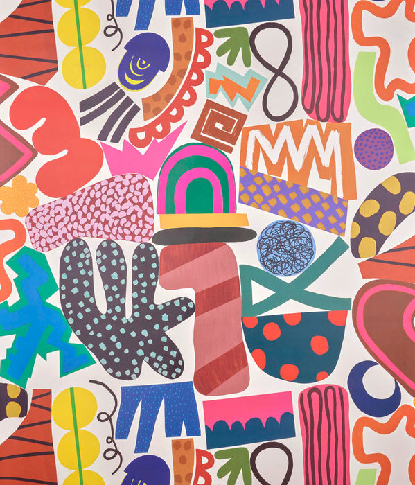 Pierre Frey Emily Multicolore Wallpaper FP999001