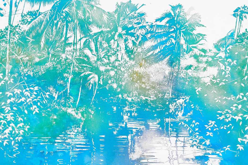 Pierre Frey Mamore Riviere Wallpaper Sample FP987001