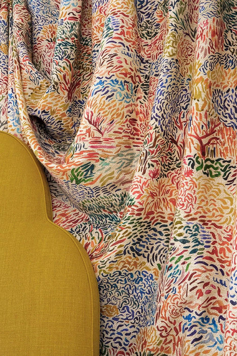 Pierre Frey L'ile aux fleurs Printemps Fabric Sample F3900001