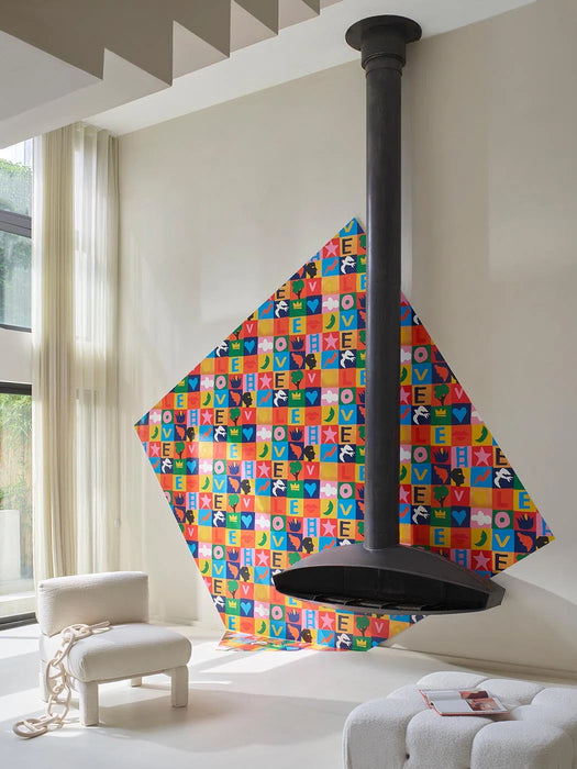 Pierre Frey Game Of Love Multicolore Wallpaper FP204001