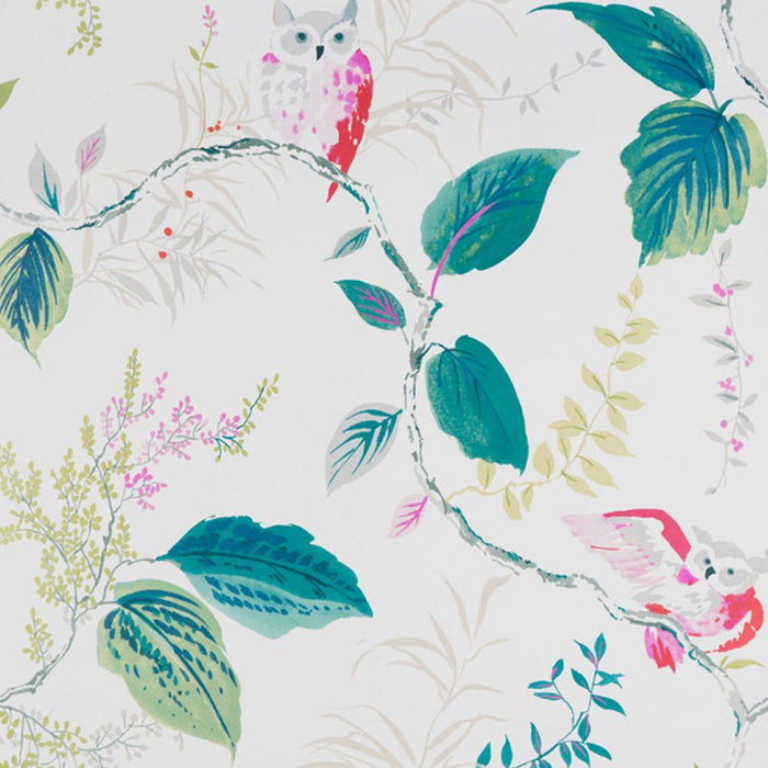 Kravet Design Owlish Multi Wallpaper Sample W3331.911.0
