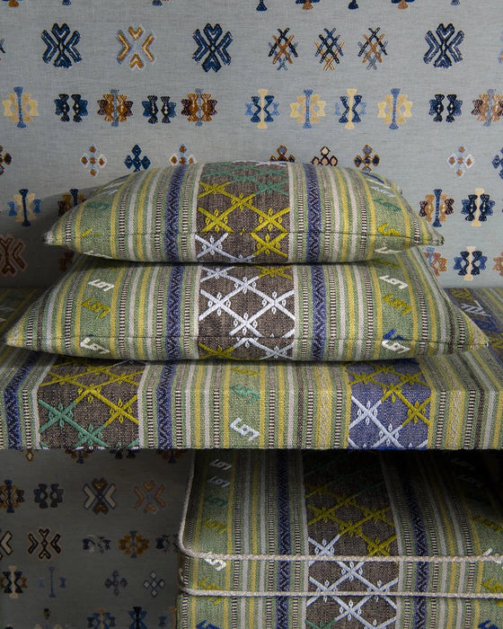 Pierre Frey Hamada Menthe Fabric F3948003