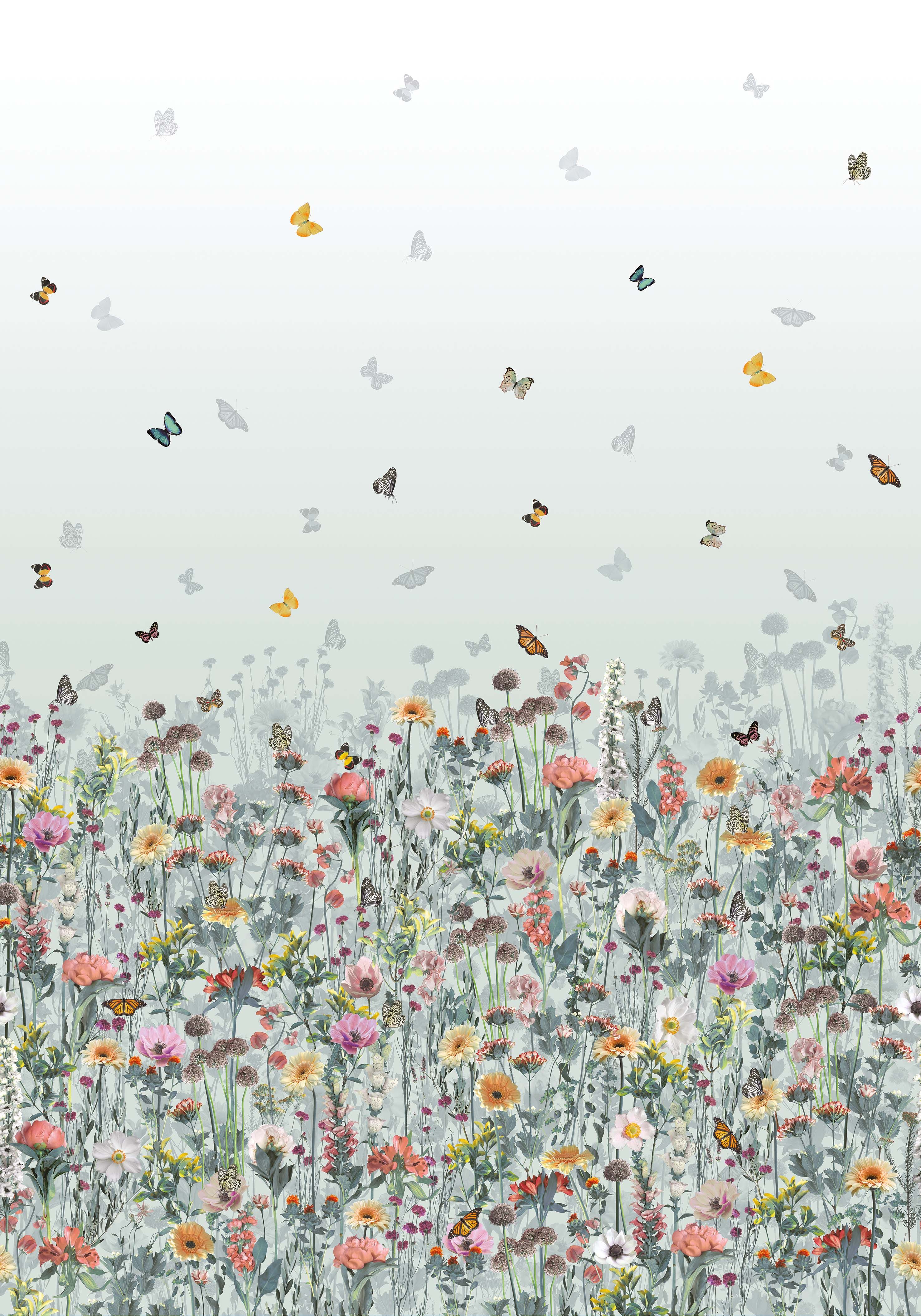 Matthew Williamson Deya Meadow Panel 2 Sample Sample W7265-02