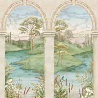 Osborne & Little Colonnato Panel  2 Wallpaper W7814-02