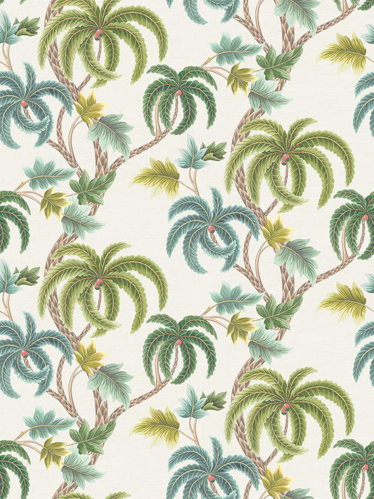 Osborne & Little Shalimar Olive Wallpaper W7903-01