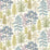 Osborne & Little Vana Aqua / Heather Wallpaper W8030-03