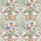 Osborne & Little Sundara Linen / Coral Wallpaper W8031-02