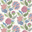 Osborne & Little Cynara Raspberry / Cobalt Wallpaper W8034-01
