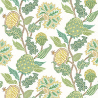 Osborne & Little Cynara Leaf / Lemon Wallpaper W8034-03