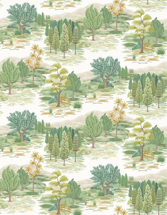 Osborne & Little Monteverde Leaf Wallpaper W8035-01
