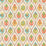 Osborne & Little Mysore Ivory / Terracotta Wallpaper W8121-04