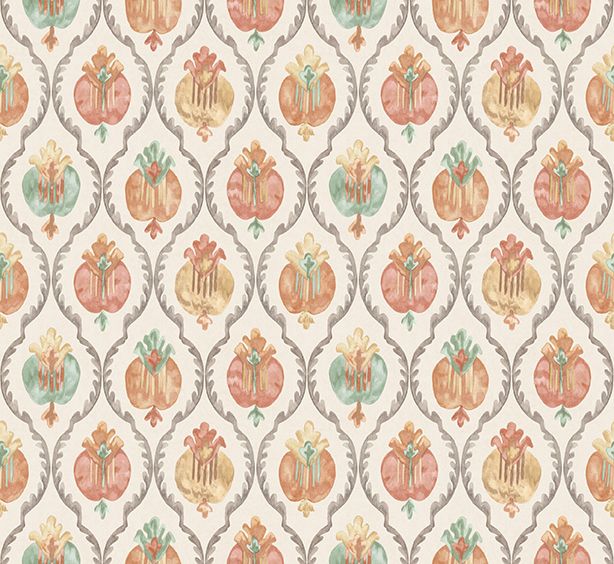 Osborne & Little Mysore Stone / Celadon Wallpaper Sample W8121-05