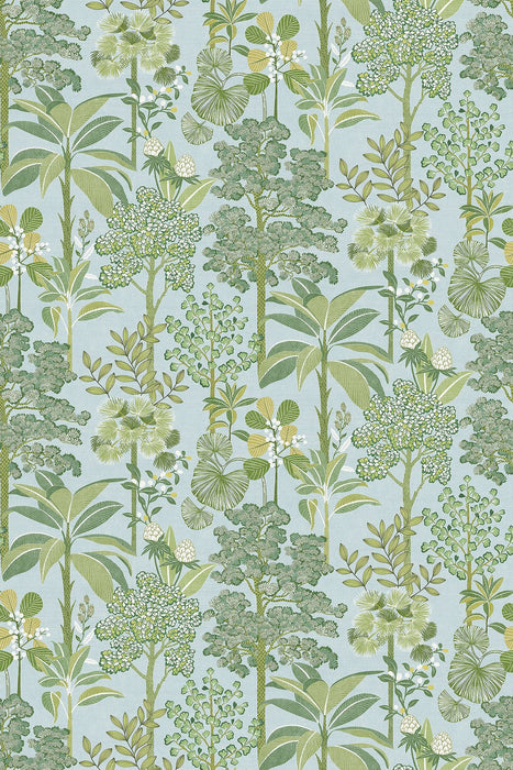 Osborne & Little Arboreta Sky / Leaf Wallpaper W8125-02