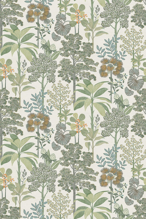 Osborne & Little Arboreta Ivory / Sage Wallpaper W8125-03