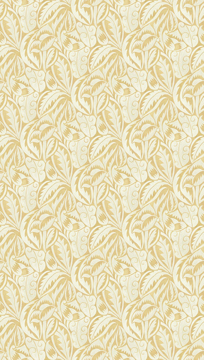 Osborne & Little Dufy Leaf Ochre Wallpaper W8126-01
