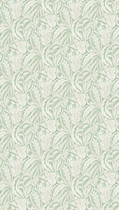 Osborne & Little Dufy Leaf Celadon Wallpaper Sample W8126-02
