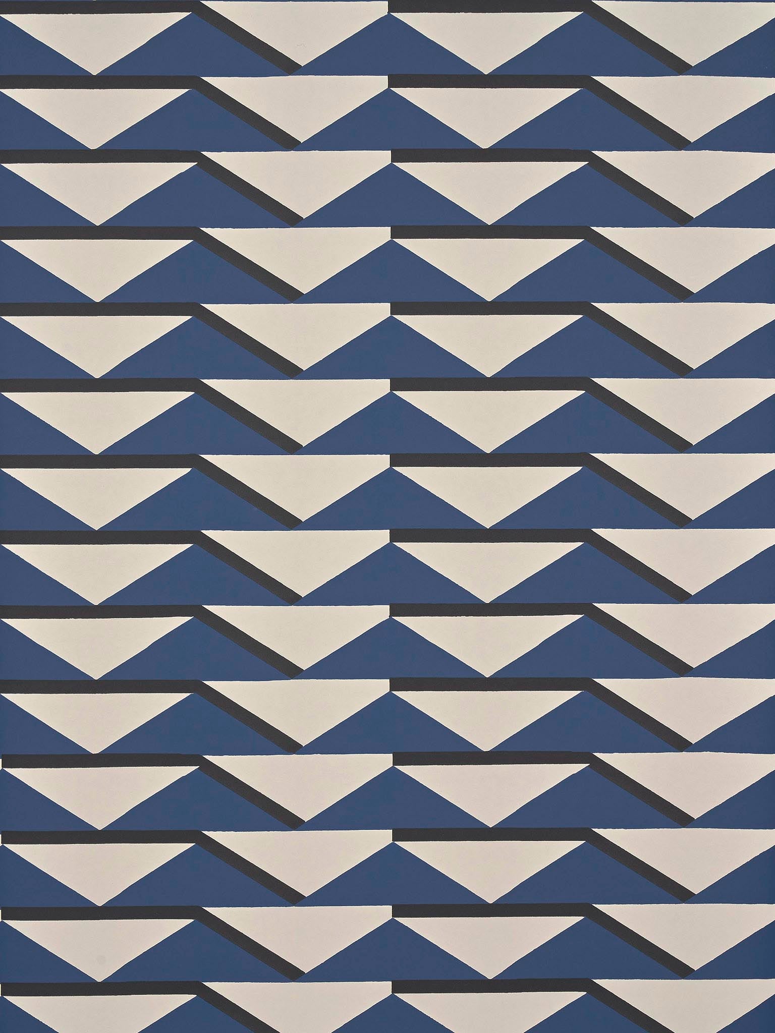 Pierre Frey Mexique Baltique Wallpaper Sample FP944004
