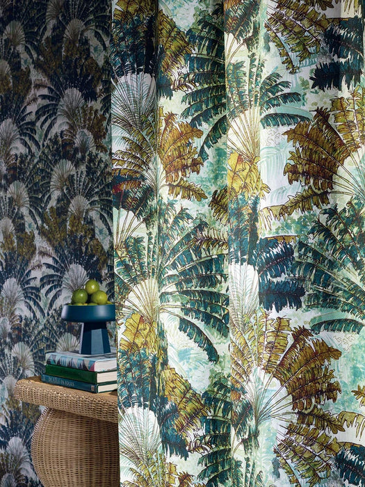 Pierre Frey L'Arbre Du Voyageur Vegetal Fabric Sample F3937001