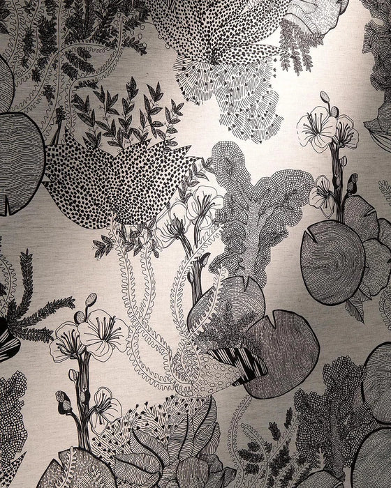 Pierre Frey Punta Cana Encre Wallpaper Sample FP007001